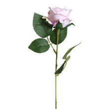 Load image into Gallery viewer, Roses Flannel Flower Bridal Pink Silk Artificial Flowers Bouquet Fake Flowers for Home Wedding Decoration indoor L528