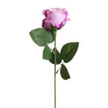 Load image into Gallery viewer, Roses Flannel Flower Bridal Pink Silk Artificial Flowers Bouquet Fake Flowers for Home Wedding Decoration indoor L528