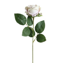 Load image into Gallery viewer, Roses Flannel Flower Bridal Pink Silk Artificial Flowers Bouquet Fake Flowers for Home Wedding Decoration indoor L528